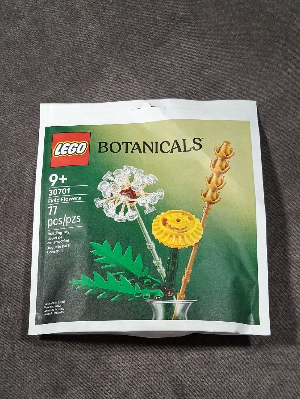 LEGO Botanicals Field Flowers 30701 77 Pieces Age 9+ NEW